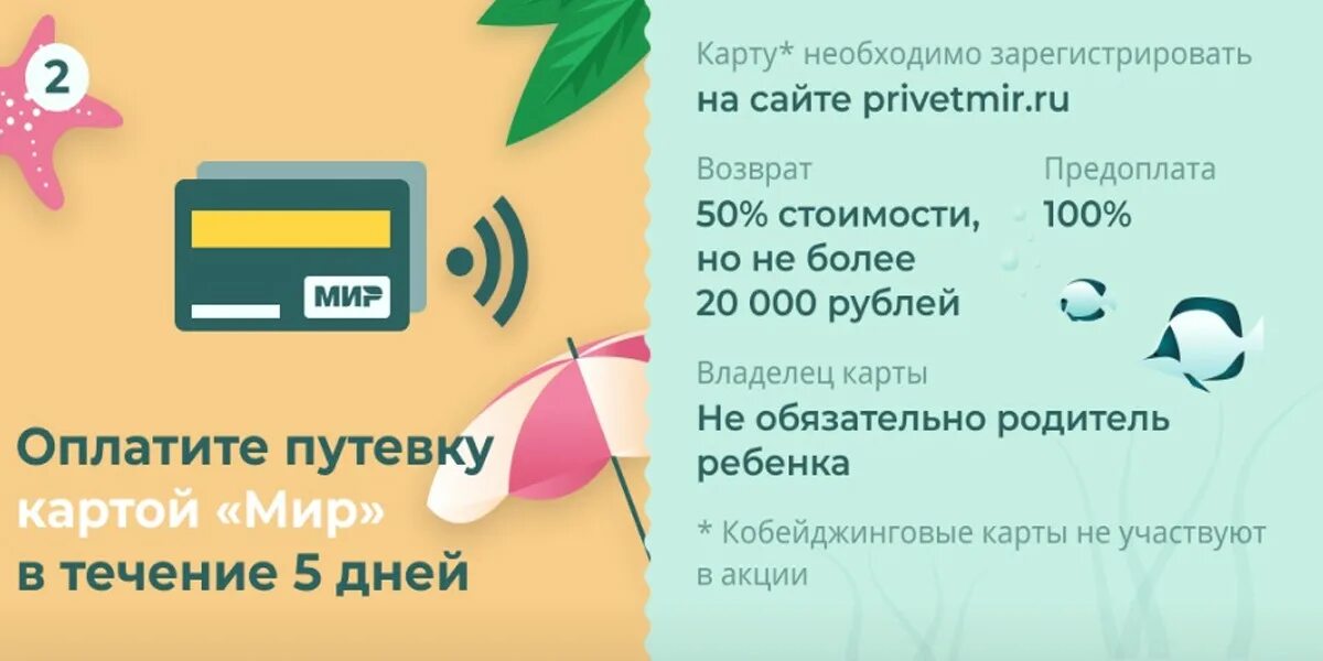 Кэшбэк 50 детский лагерь. Кэшбэк за детские путевки. Кешбек на детский лагерь 2023 карте мир за путёвку. Кэшбэк на детские путевки.