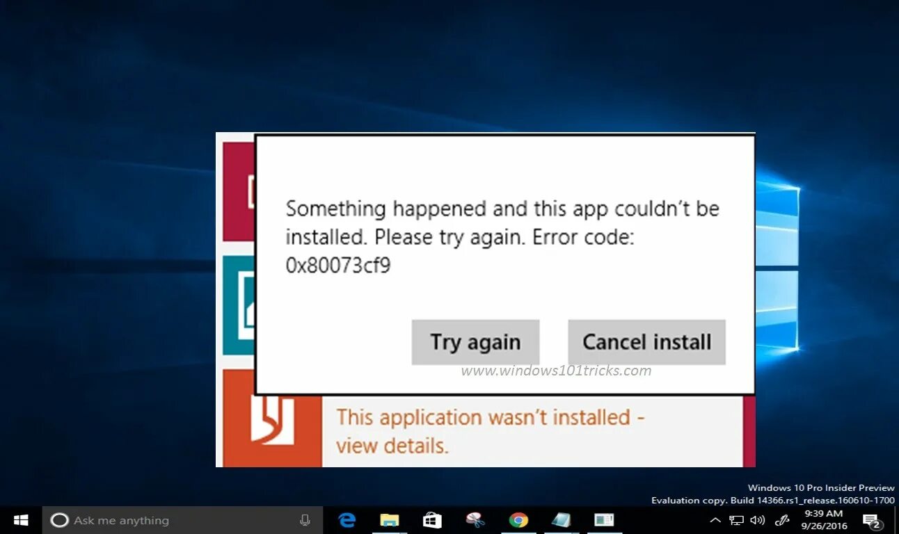 Новая ошибка. 0x80073cf9 windows 10 магазин. windows store ошибка. ошибка windows 9. ошибка 0x80073cf9 microsoft store.