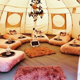 Bell tent sleepover