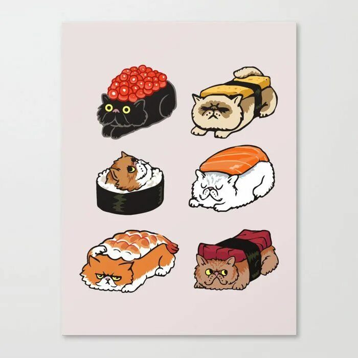 Освоение позвоночными животными суши. Наклейки в виде суши. Стикеры с сушами. Иллюстрации животных суши. Суши рисунок.
