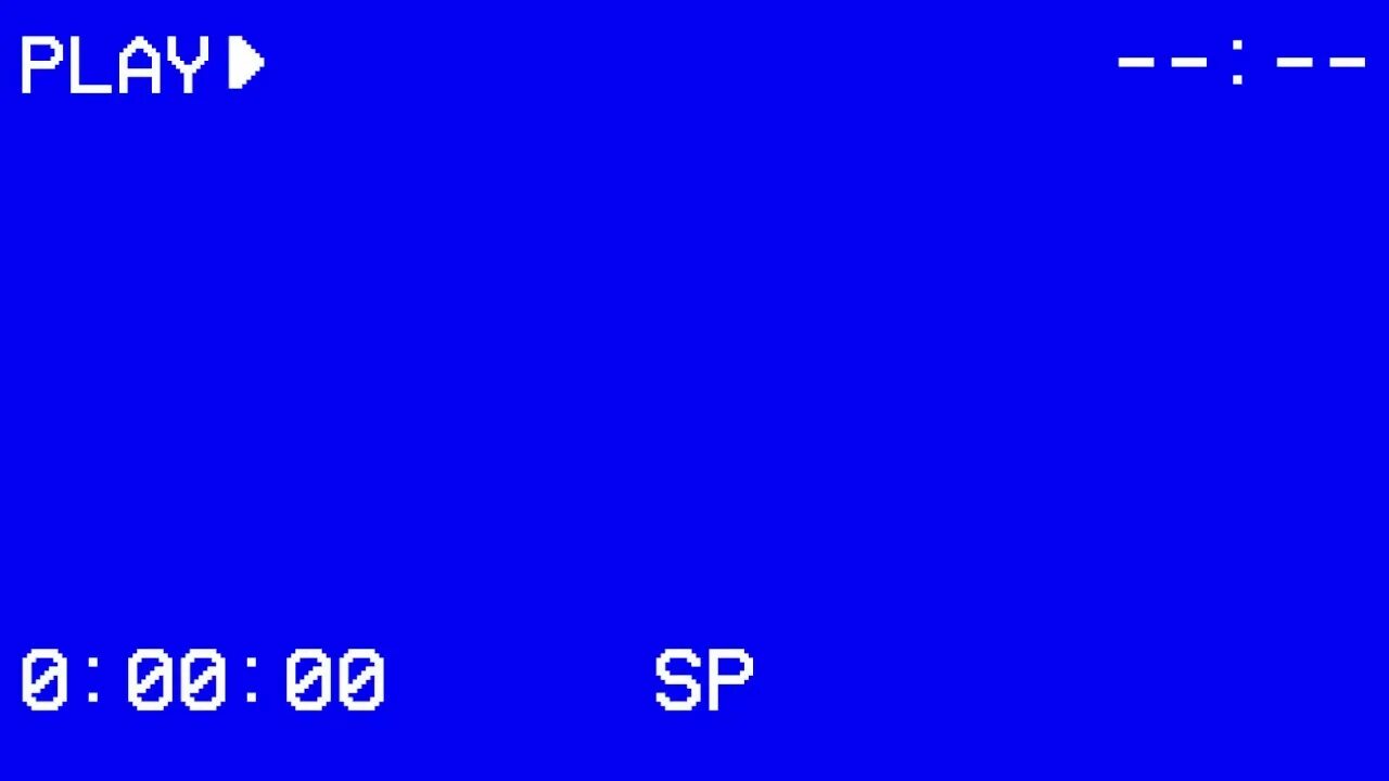 Vhs screen. Vhs экран. синий vhs. vhs blue screen. vhs blue screen intro.
