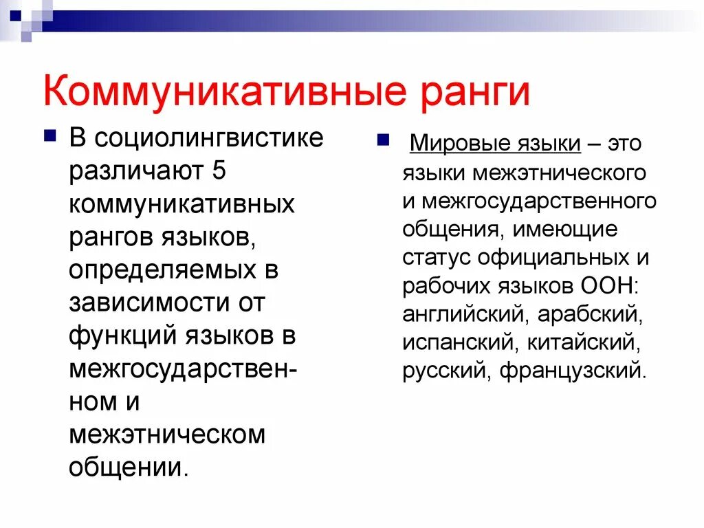 Общественные функции языков. Типология языков. Социальная типология языков. Коммуникативный ранг русского языка. Коммуникативный язык это.