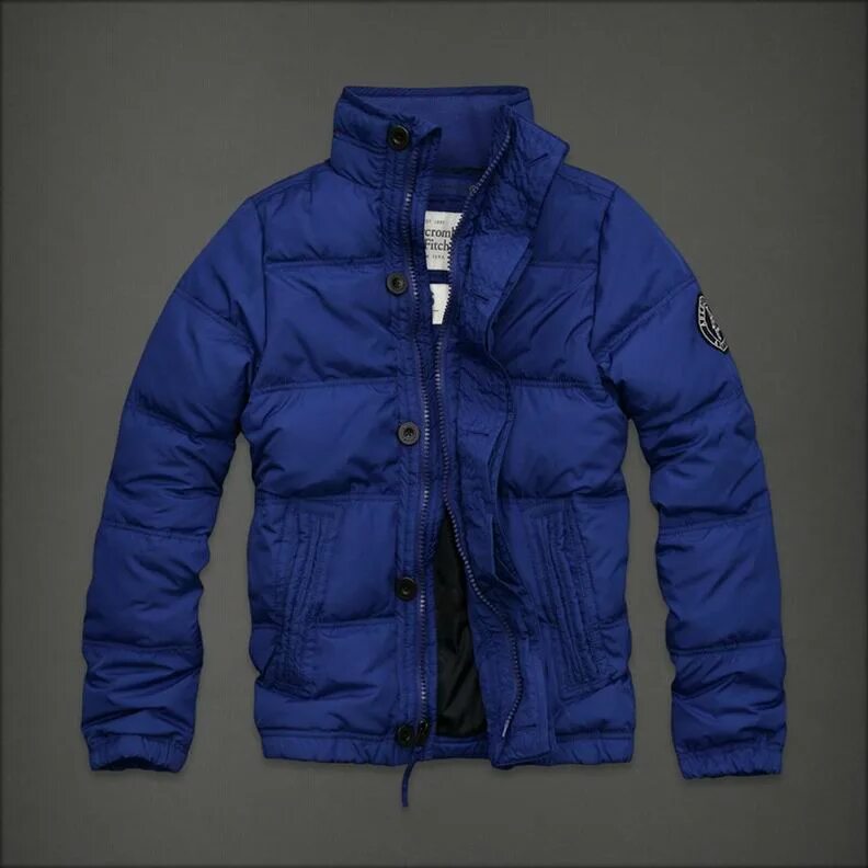 Купить мужскую куртку синюю. Куртка мужская Abercrombie Fitch Jacket. Abercrombie Fitch зимние куртки мужские. Аберкромби и Фитч куртки мужские синие. Куртка Abercrombie Fitch мужская синий.