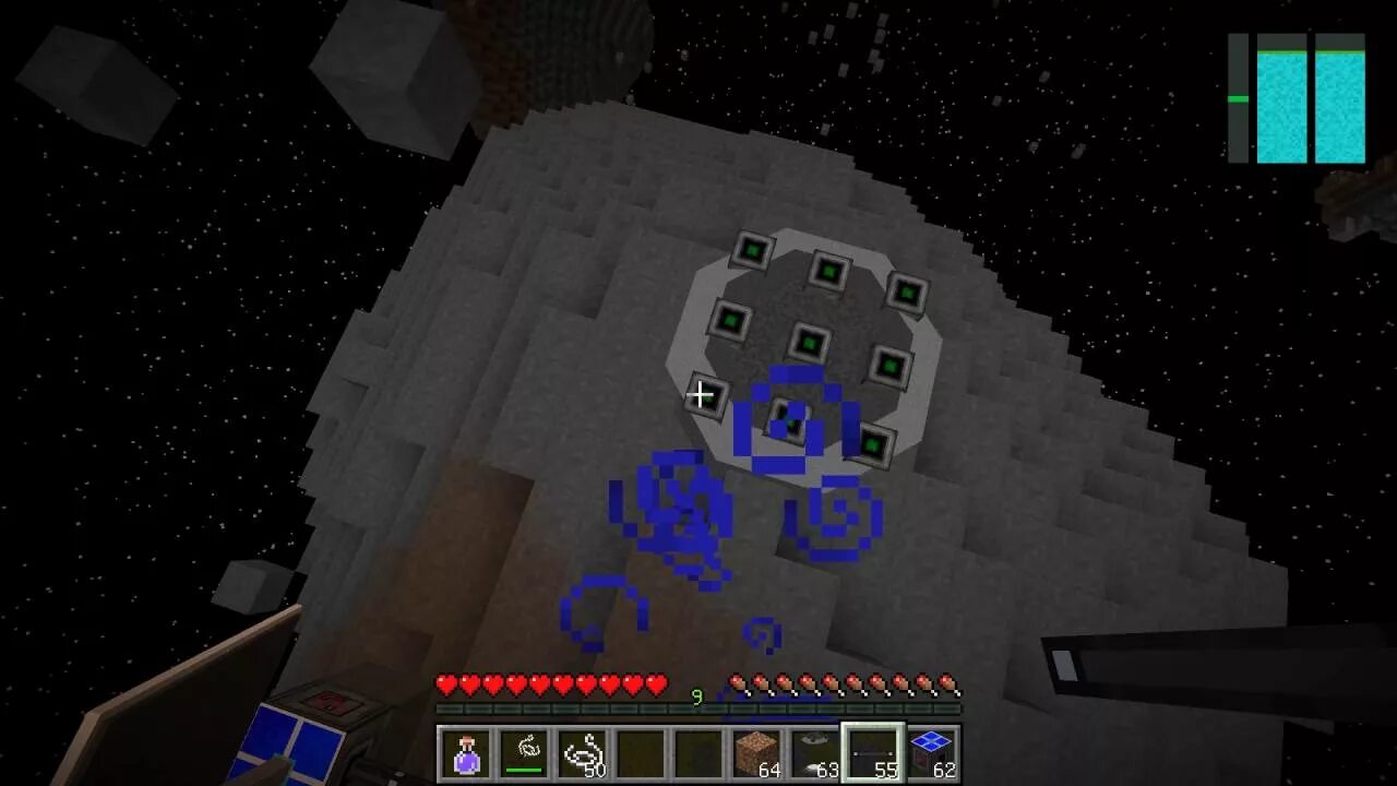 Астероид майнкрафт. Очистительный завод galacticraft. астрономический шахтер galacticraft. астероид в майнкрафте. космическая станция галактик крафт.