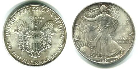 1 доллар 1991