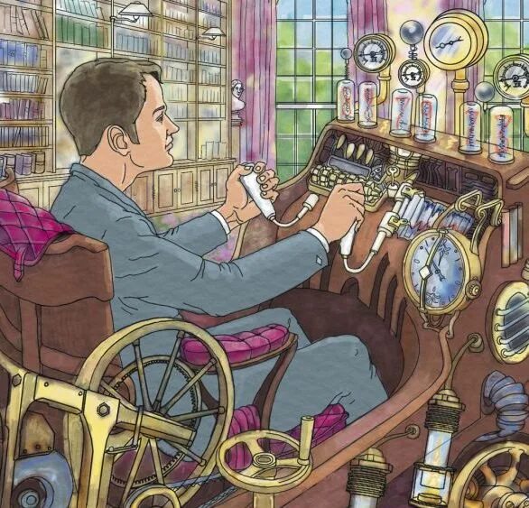 Машина госпожи герберт новый весь. Герберт уэллс машина времени. герберт уэллс машина времени иллюстрации. машина времени уэллс арт.