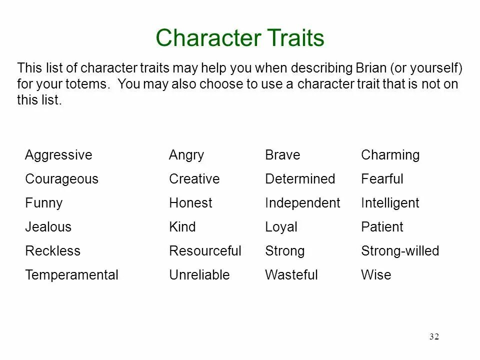 Traits of character. Traits of character с переводом. Character traits list. Character перевод.