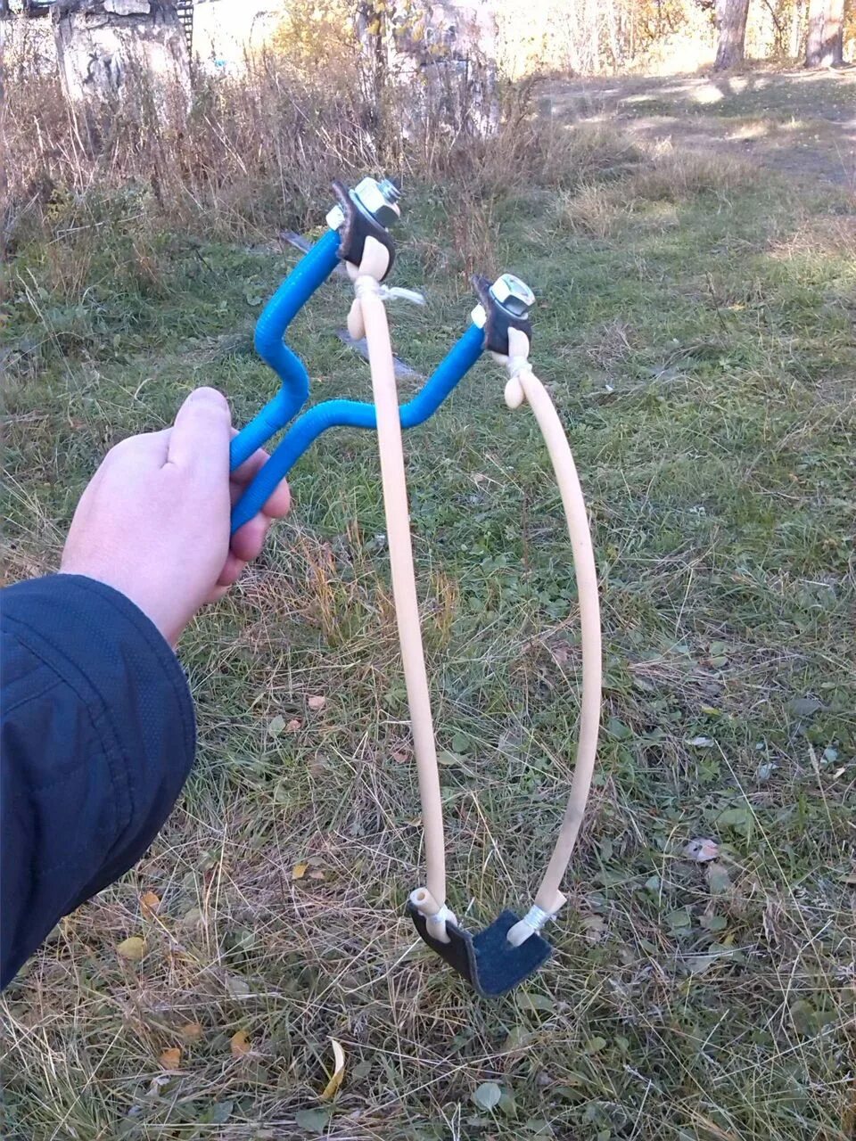 Как сделать легкую рогатку