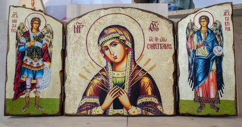 Икона на холсте