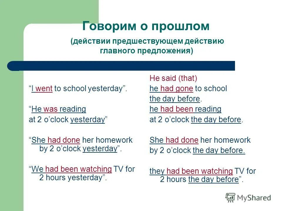 Косвенная речь повествовательные предложения упражнения