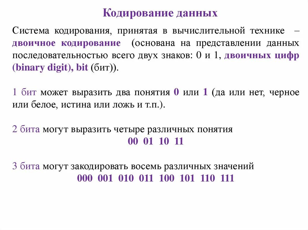 Системы кодирования данных. Кодирование данных кратко. Системы кодирования информации Информатика. Кодировка данных Информатика. Кодирование данных виды кодирования