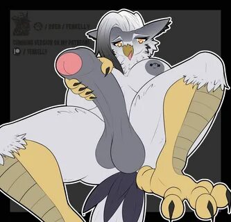 Futa Owl Jerking Off! 