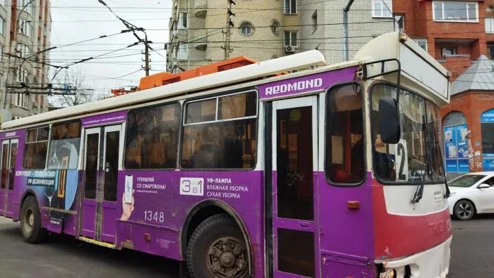 Проезд в троллейбусе в иваново