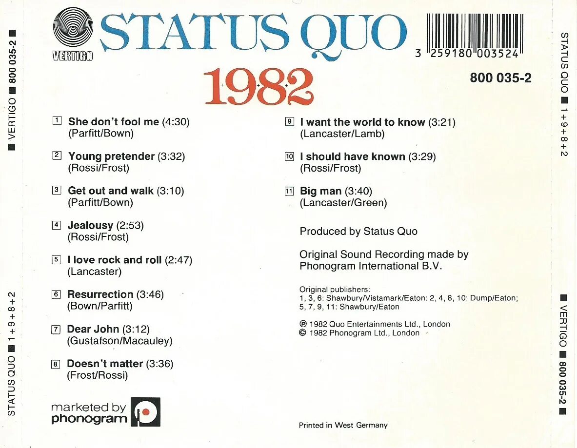 Статус кво перевод. Status Quo 1982 1+9+8+2. Status Quo 1+9+8+2. Коллекция status Quo.