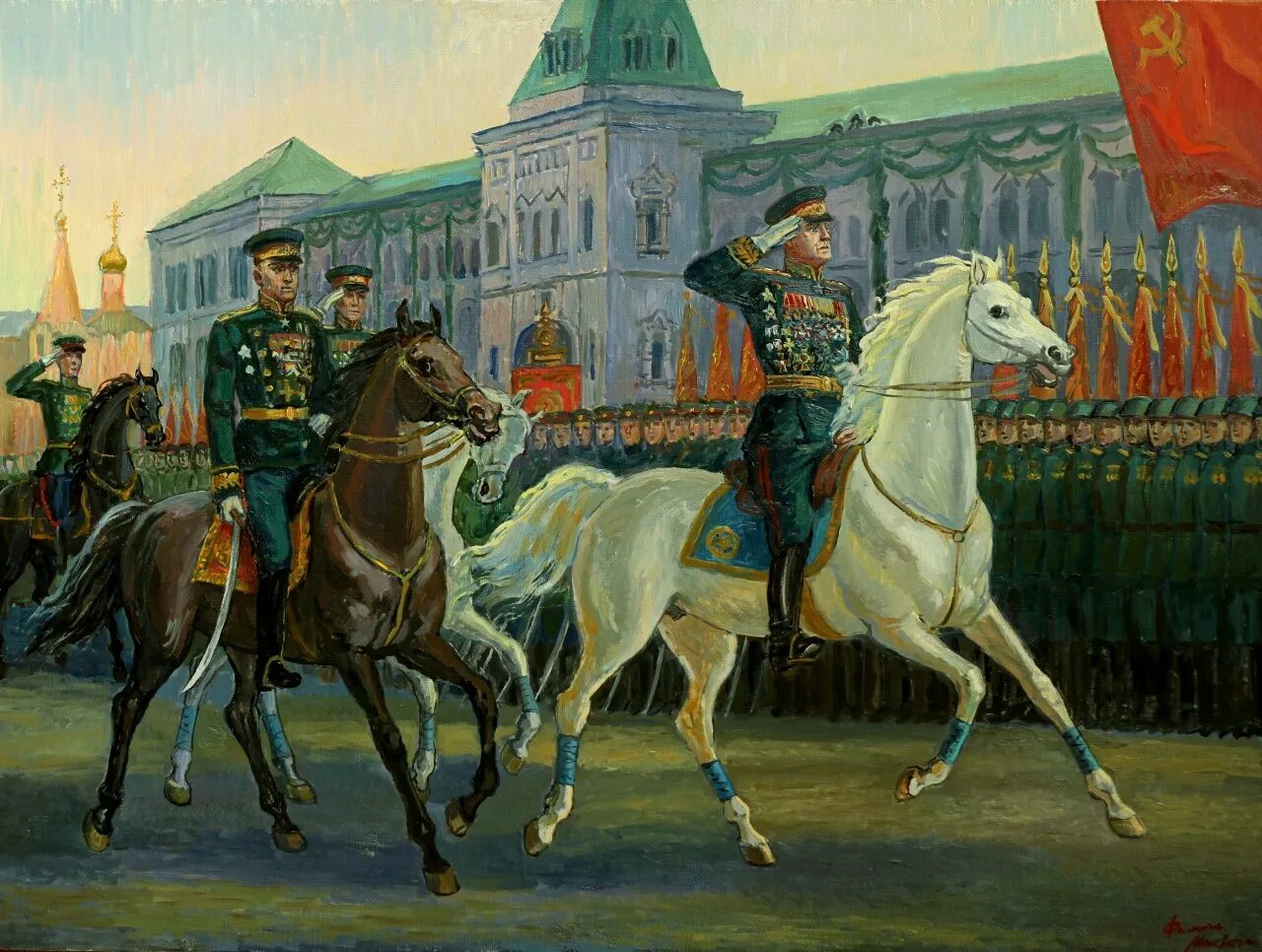Победа на коне. Рокоссовский на параде Победы 1945. Жуков на параде Победы 1945.
