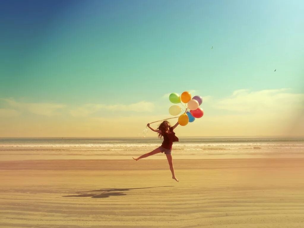 He lived happy life