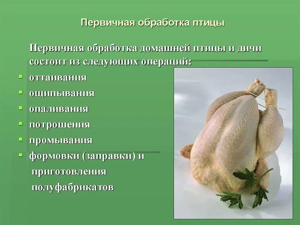 Укажите последовательность первичной обработки мяса. Перечислите этапы первичной обработки птицы?. технологический процесс обработки домашней птицы. охарактеризовать приемы первичной обработки домашней птицы.. первичная обработка домашней птицы этапы.