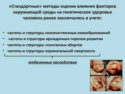 Факторы окружающей среды влияющие на здоровье человека