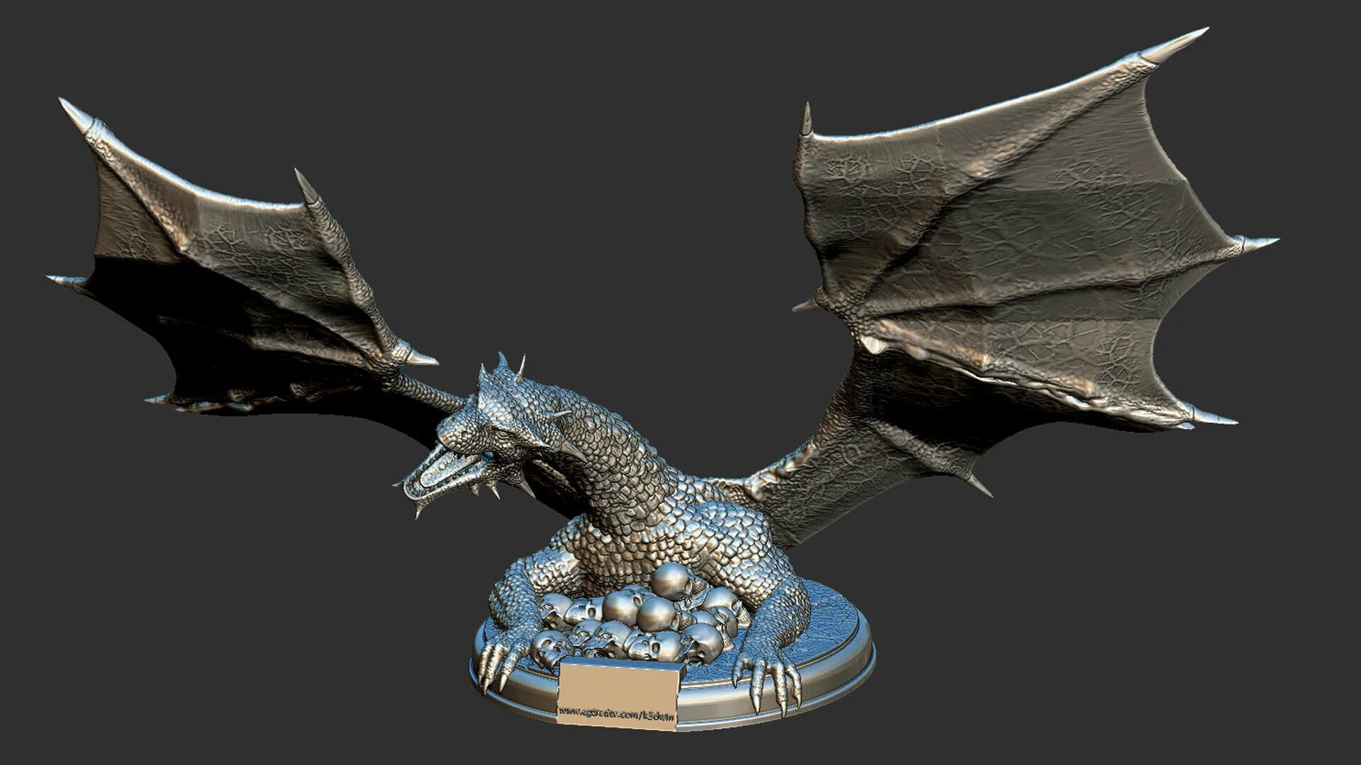 Dragon 3d animation