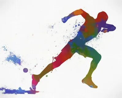 Running art