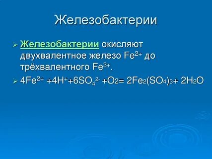 Двухвалентное железо