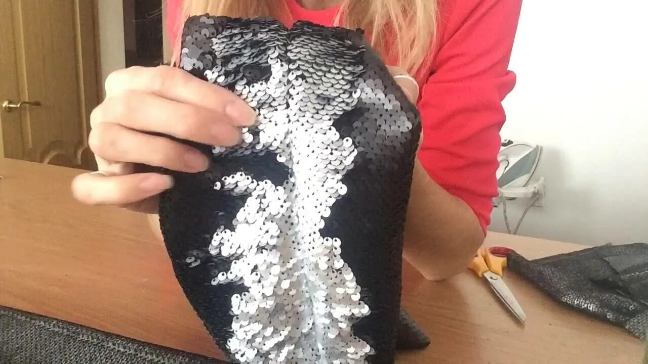 Как сшить юбку из пайеток