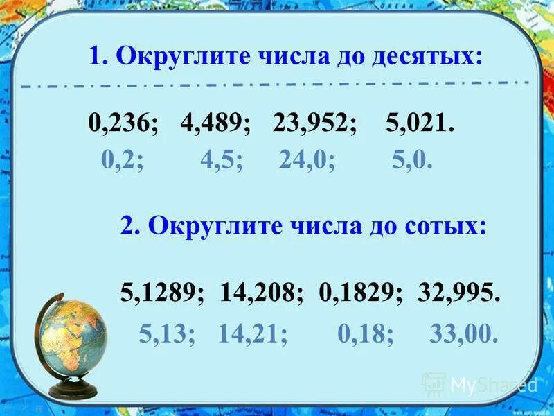 Округлите число 12 до десятых