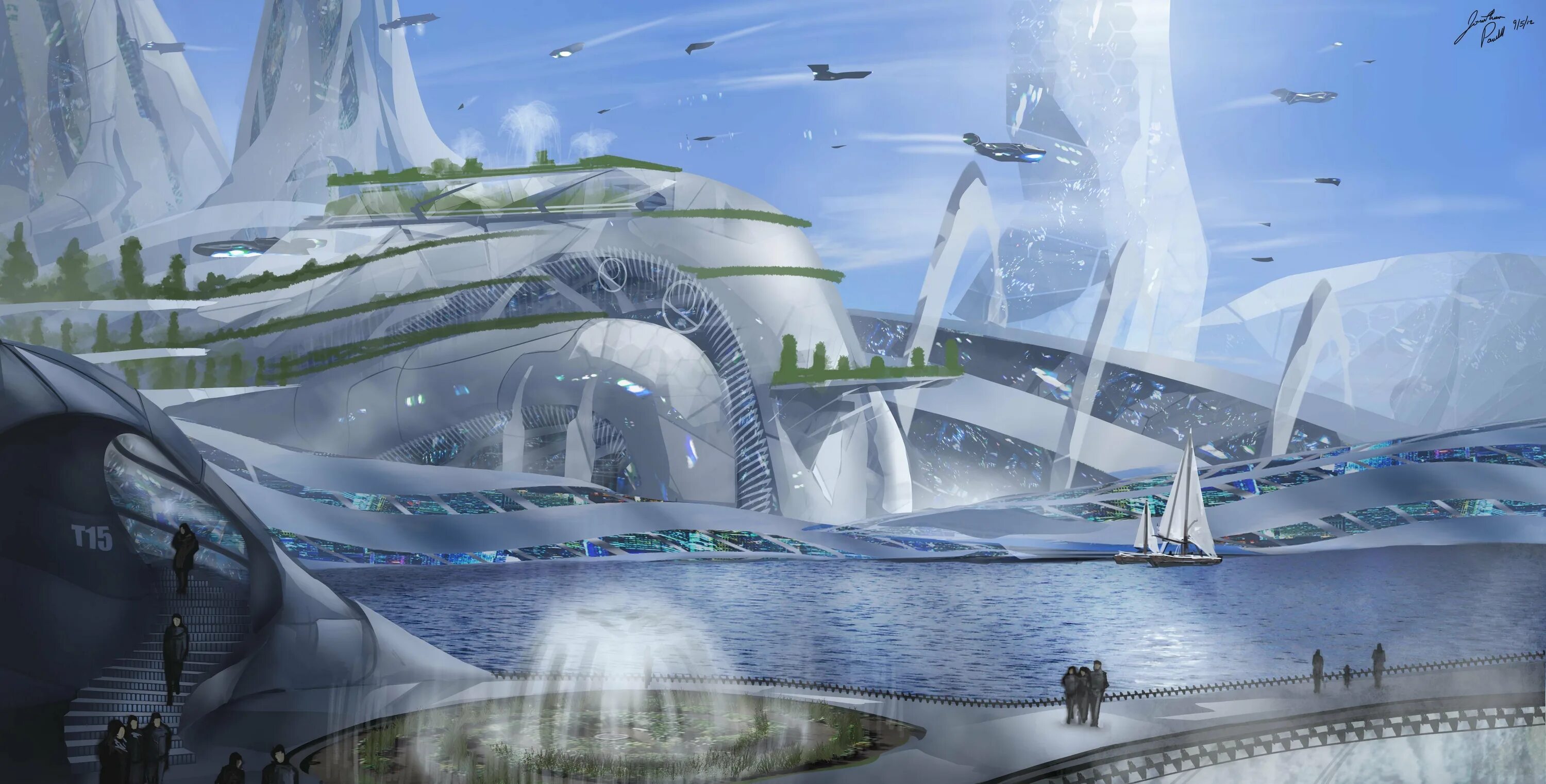 Загс городе город будущего. Город купол scifi концепт art. экогород будущего концепт. гидрополис подводный город купол. sci fi город футуризм.
