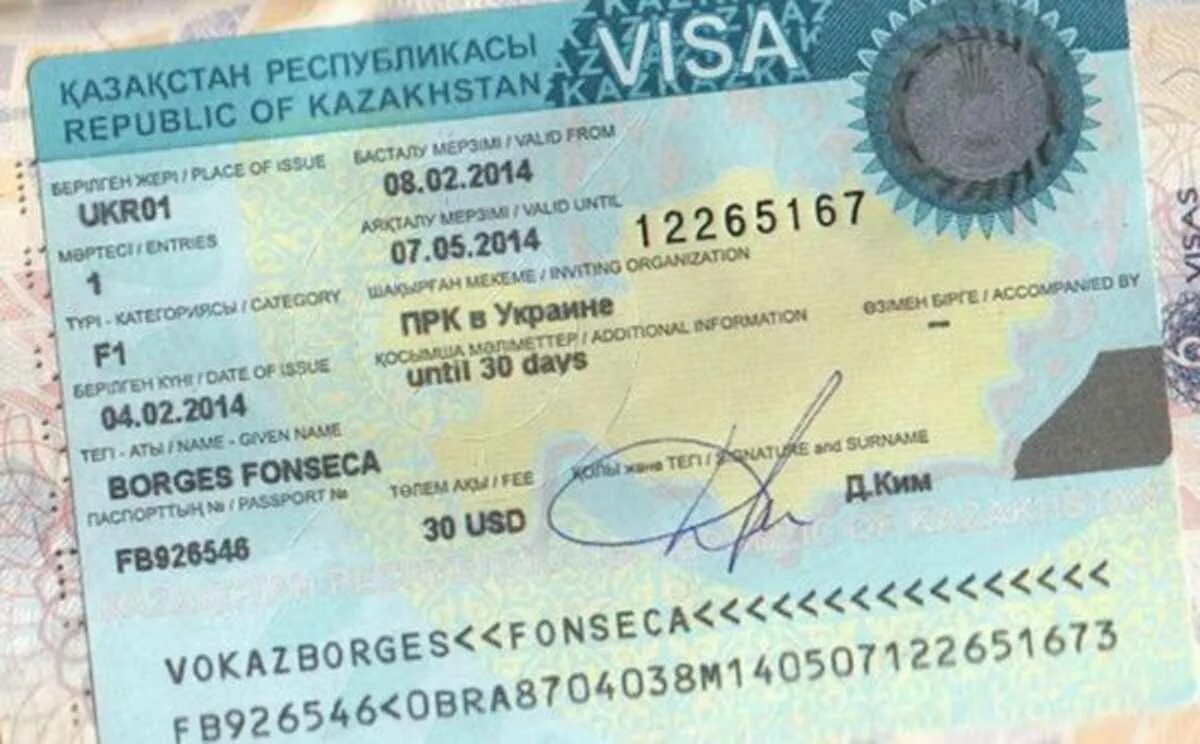 Виза Казахстан. Рабочая виза в Казахстане. Деловая виза. Виза гражданина Казахстана. В казахстан можно без визы