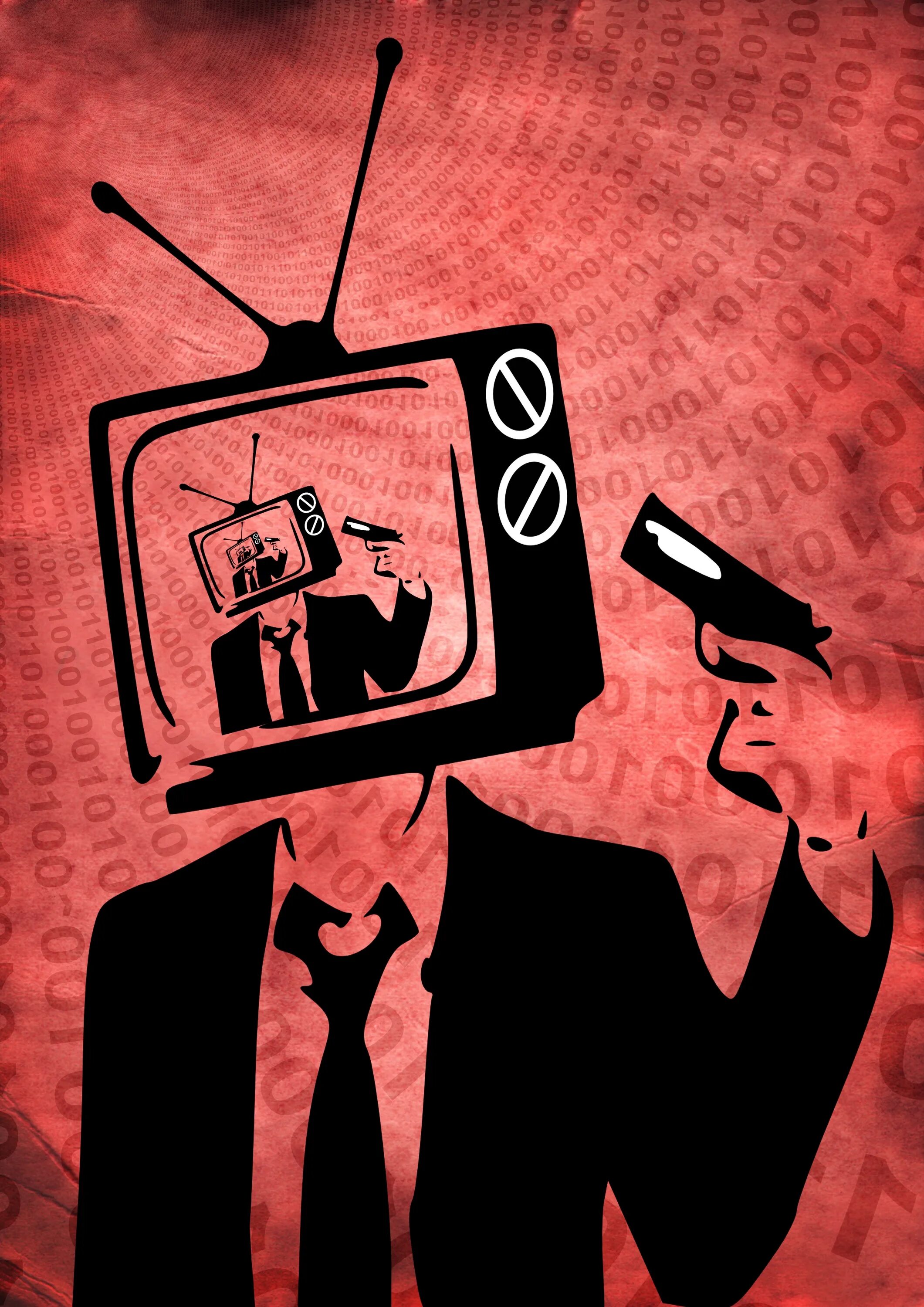 Tv man art. Манипуляция сми. Телевизор вместо головы. Персонаж с телевизором на голове. Персонаж с телевизором на голове.
