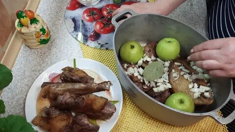 Какие яблоки в гуся