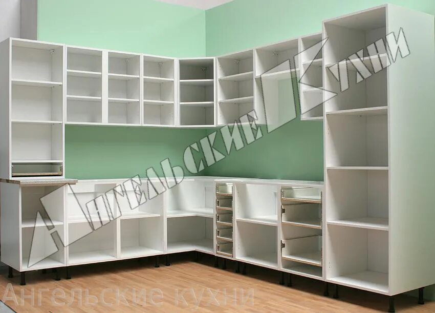 кухонные каркасы без фасадов. фасад без корпуса. фасад без корпуса. кухонные корпуса без фасадов. открытый кухонный гарнитур без фасадов.