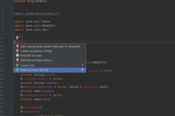 Spring boot parent pom. Spring boot intellij idea classpath.