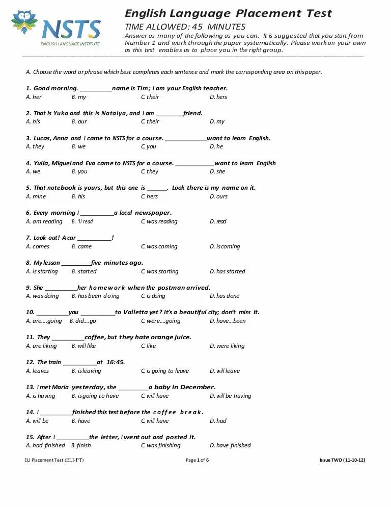 Тест на знаете английского. Elementary pre Intermediate Placement Test ответы. Тест по английскому языку. Тест English Placement Test. Теста на английском.