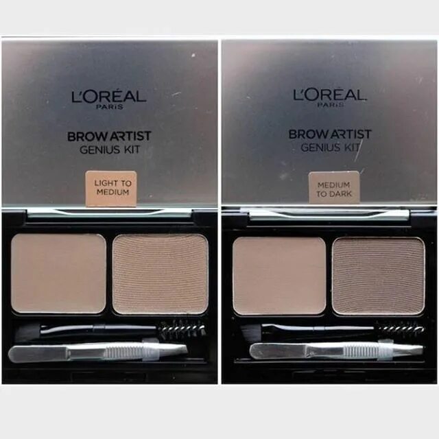 Тени для бровей Loreal Brow artist. Броу артист лореаль тени для бровей. Лореаль тени для бровей оттенки. Лореаль Brow artist Genius Kit.