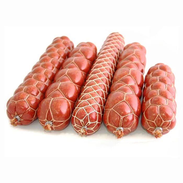 Колбаса в сетке. Колбаса в сеточке. Колбаса вязанка докторская. Сырокопченая колбаса в сетке. Колбаса перевязанная.