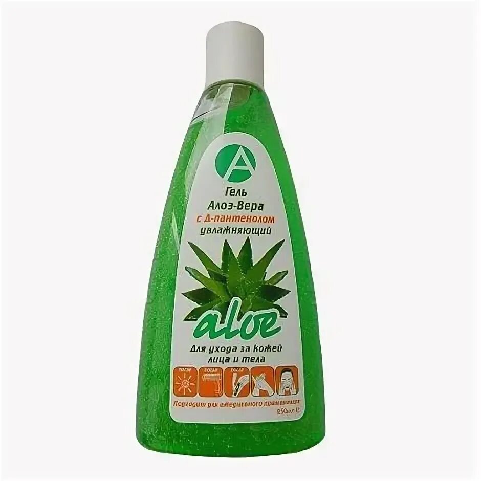 Гель алоэ с д-пантенолом. Panthenol aloe