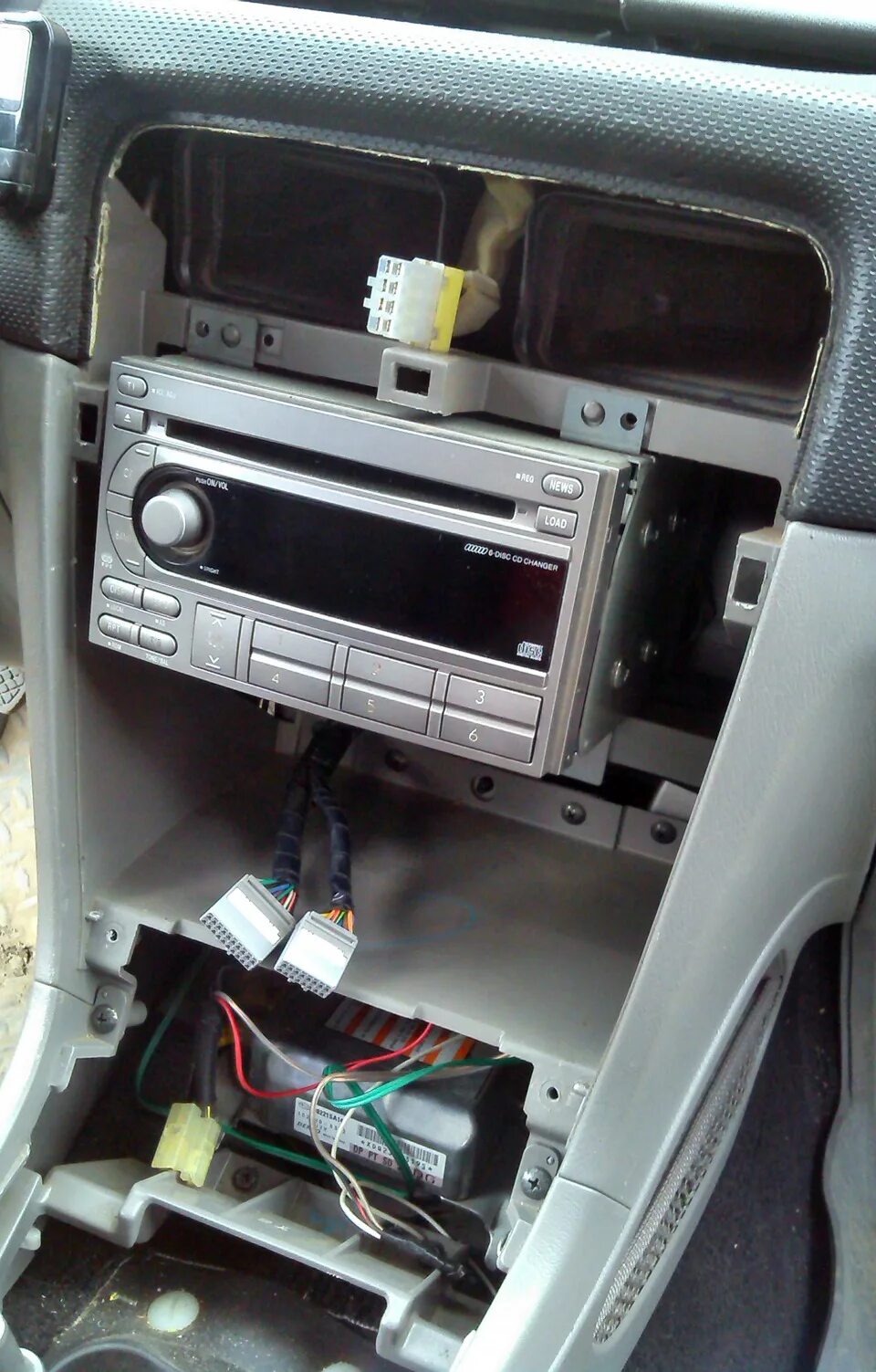 Установка магнитолы - Subaru Forester (SH), 2 л, 2008 года автозвук DRIVE2