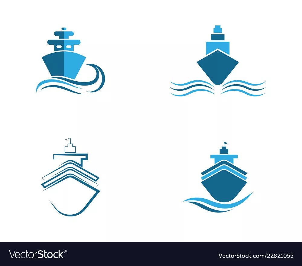 Cruise ship symbol Royalty Free Vector Image - VectorStock