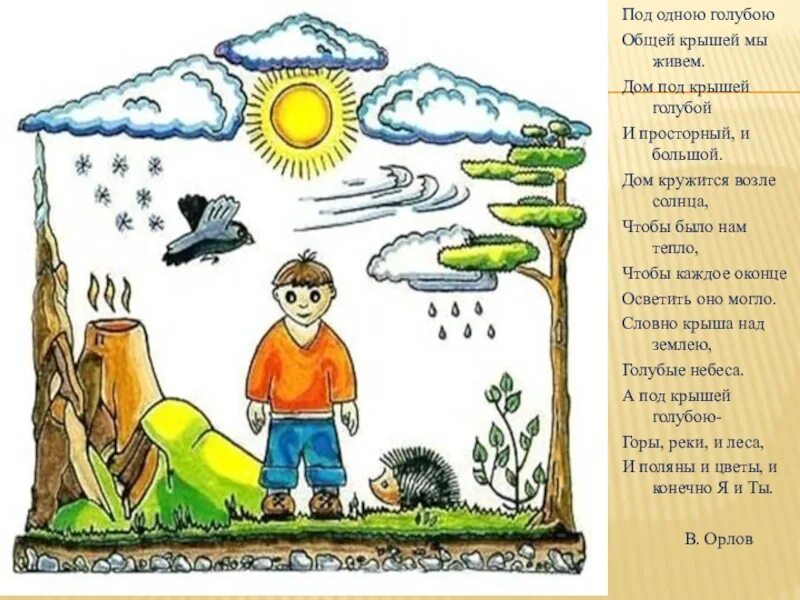 Жил у нас на крыше 4. Стих есть на земле огромный дом под крышей голубой. Стихотворение дом под крышей голубой. Под крышей голубой. Стихотворение "дом подкрышей.