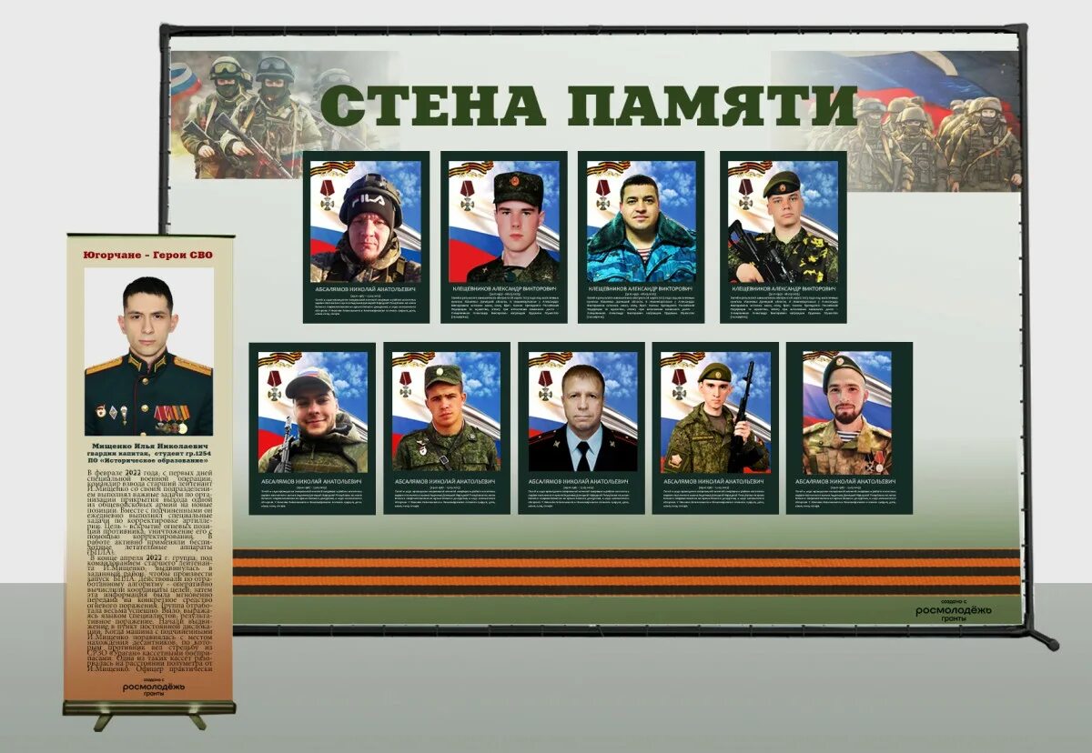 Четыре мурала в память о героях СВО открыты в Самарской области СОВА - главные н