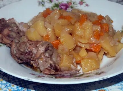 Тушеная в скороварке