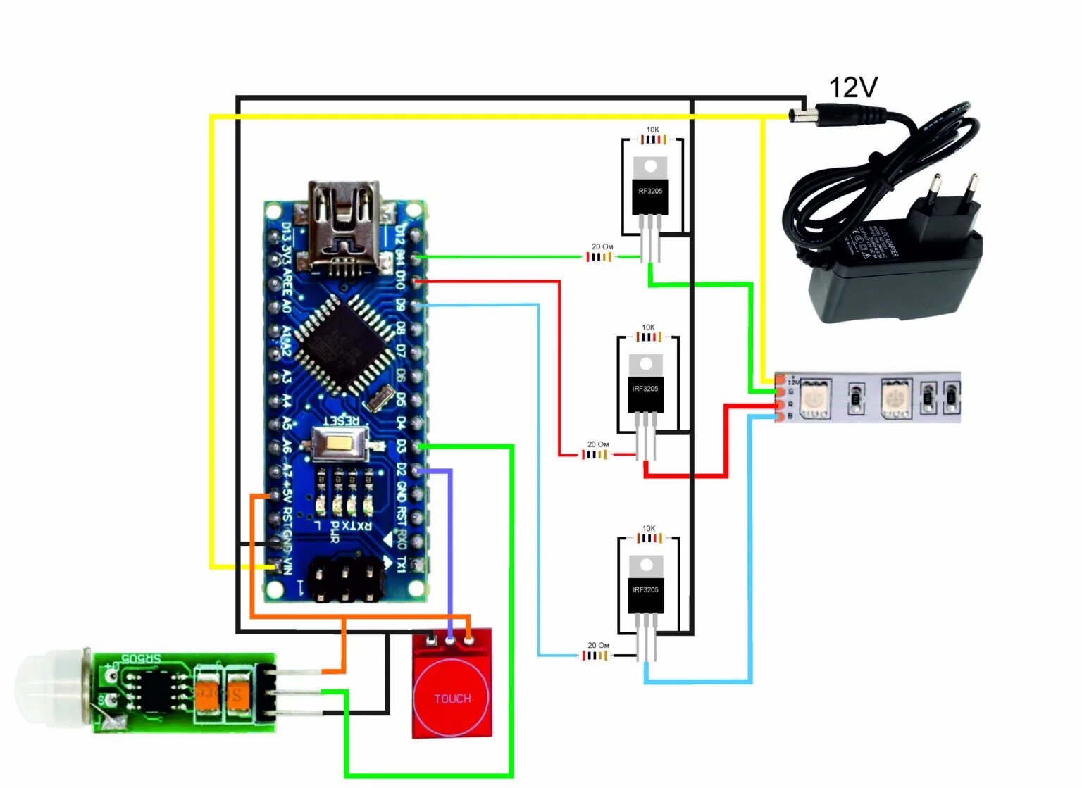 Управление лентой с телефона. Ардуино 3.3 RGB лента RGB. Ардуино управление лентой RGB. Адресная светодиодная лента ws2812 и Arduino. Управление РГБ лентой ардуино.