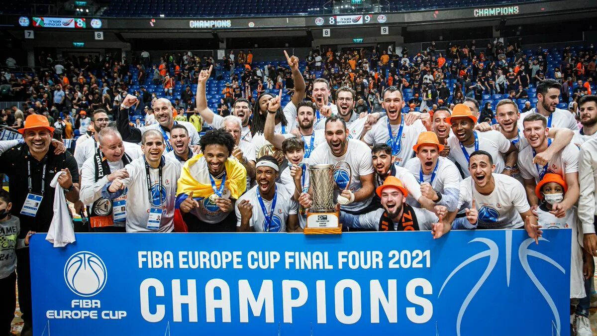 European cups. ФИБА Европа. FIBA Eurocup Basketball. Europe Cup. Ness Ziona, Nordau 24 St..