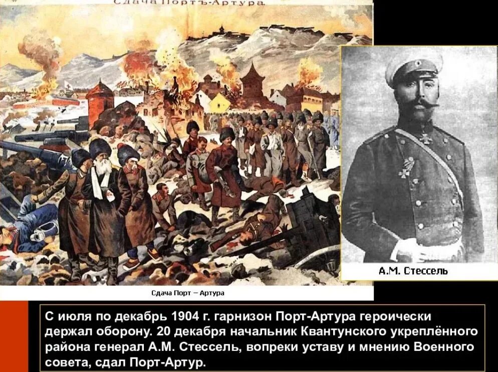 1904 стессель. Осада порт-артура 1904. капитуляция порт-артура командующий.