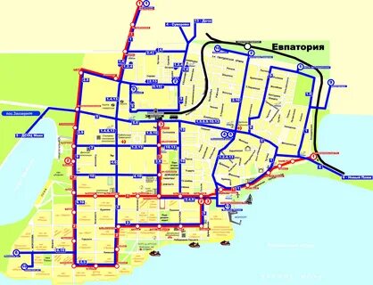 Евпатория маршрут 8 автобус