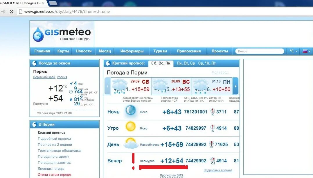 Погода Пермь. GISMETEO. Погода в Перми на неделю. Погода на завтра в Перми