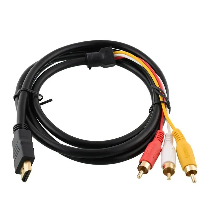 Кабель HDMI- av 3 RCA. Кабель HDMI на 3rca 1.5m, is021213. HDMI RCA переходник 5.1. Кабель HDMI- 3rca, 1.4м. Кабель переходник av