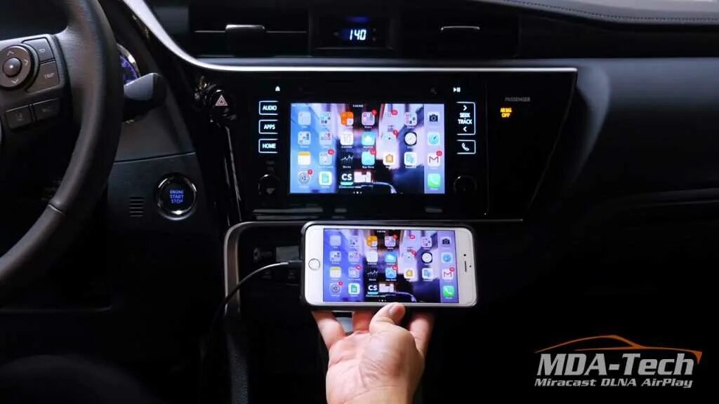 How to connect your phone via bluetooth Toyota Camry - YouTube