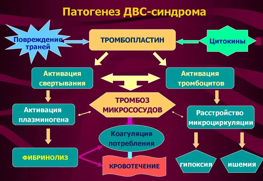 ДВС синдром механизм развития. РДСВ синдром патогенез. Патогенез ДВС синдрома схема. Синдром диссеминированного внутрисосудистого свертывания.